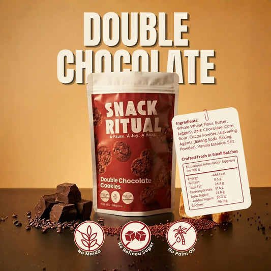 Chocolate Lovers Ritual Box – deeply chocolatey, clean ingredients, no palm oil, no preservatives