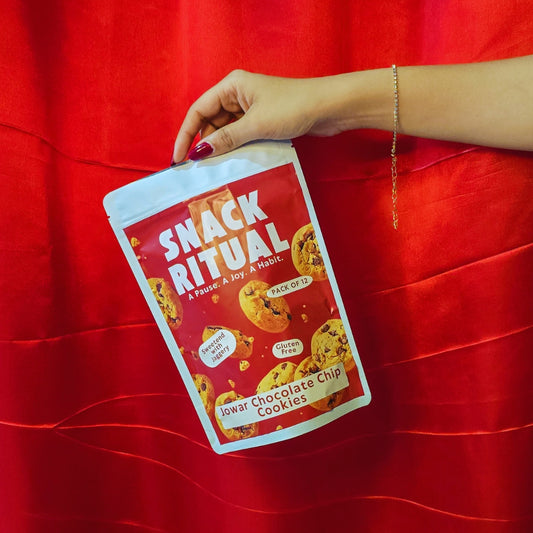 Jowar Chocolate Chip Mini Cookies (Gluten Free)