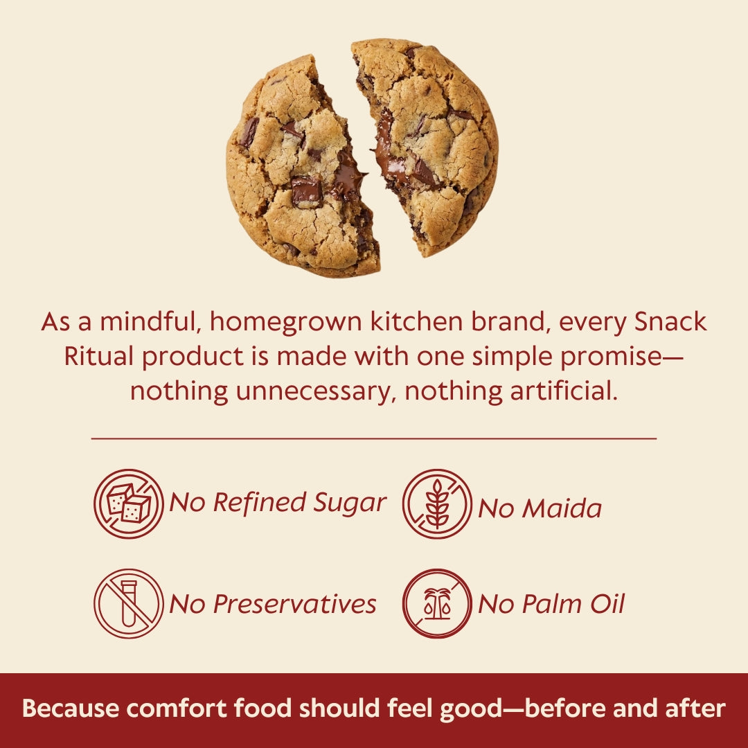 Jowar Chocolate Chip Mini Cookies (Gluten Free)