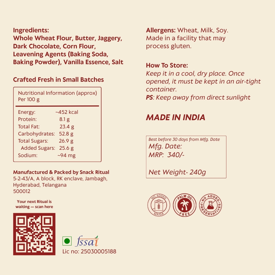 Chocolate Chip Mini Cookies